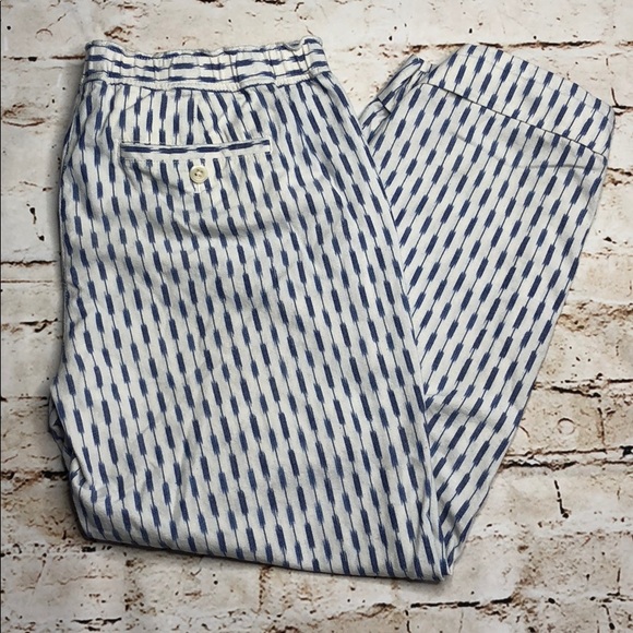 J. Crew Pants - J. Crew Arrow Ikat Print Ankle Pants